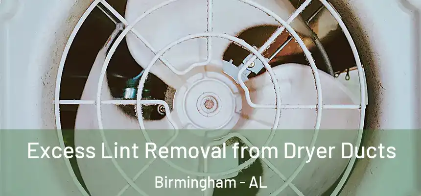 Excess Lint Removal from Dryer Ducts Birmingham - AL